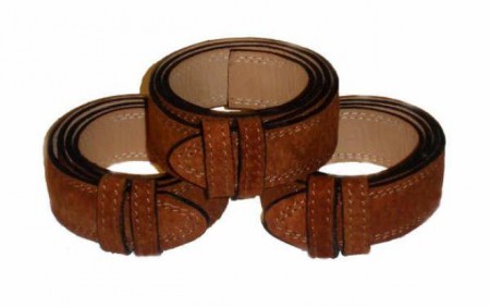 Lonjas de cuero y carpincho